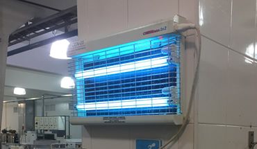 Trampa de luz para el control de insectos